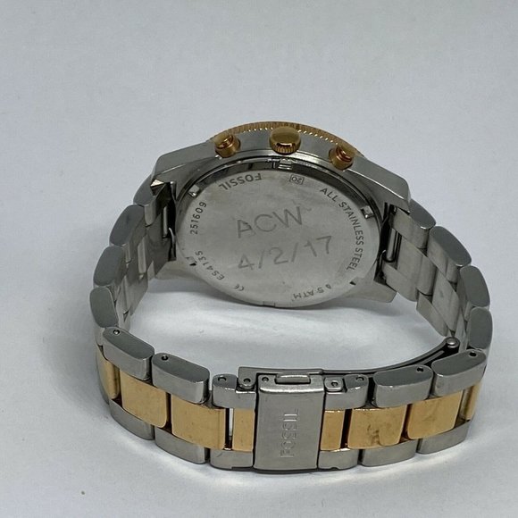 Fossil Perfect Boyfriend ES4135 Womens Stainless S - Picture 10 of 12